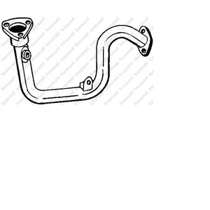 Tuyau d'échappement 791-015 Bosal 791015 pas cher