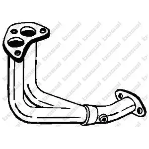 Tuyau d'échappement 739-245 Bosal 739245