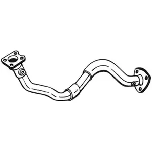 Bosal Tuyau d'échappement, avant PRIX CANON, par ex. pour Seat, VW, Skoda pas cher