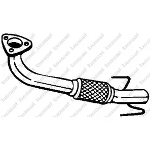 Comparateur de prix : Bosal Tuyau d'échappement, avant PRIX CANON, par ex. pour Opel