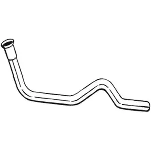 Bosal Tuyau d'échappement, avant PRIX CANON, par ex. pour VW pas cher