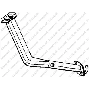 Bosal Tuyau d'échappement, avant PRIX CANON, par ex. pour Skoda pas cher