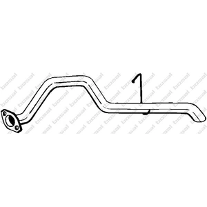 Bosal Tuyau d'échappement, arrière PRIX CANON, par ex. pour Daihatsu pas cher