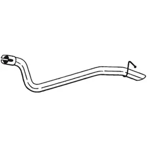 Comparateur de prix : Bosal Tuyau d'échappement, arrière PRIX CANON, par ex. pour Mercedes-Benz