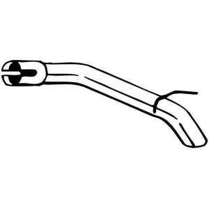 Bosal Tuyau d'échappement, arrière PRIX CANON, par ex. pour Opel pas cher