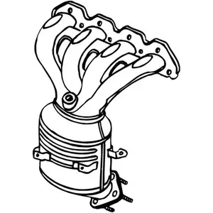 Comparateur de prix : BOSAL Catalyseur pour OPEL: Zafira, Mokka, Astra, Insignia & CHEVROLET: Cruze, Trax, Aveo, Orlando (Ref: 090-184)