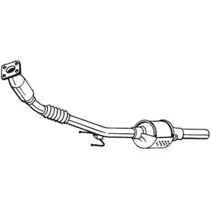 Bosal Catalyseur with Ecolabel "Blue Angel" 090766 pas cher