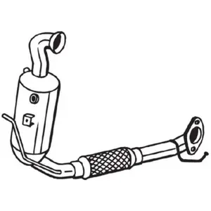 Filtre À Particules / À Suie, Échappement 097-569 Bosal Ford; Mazda Bo... pas cher