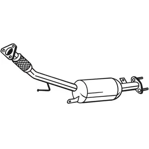 Comparateur de prix : Bosal Filtre à particules diesel, système d'échappement 097176