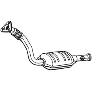 BOSAL Catalyseur pour RENAULT: Kangoo, Clio (Ref: 099-024) pas cher