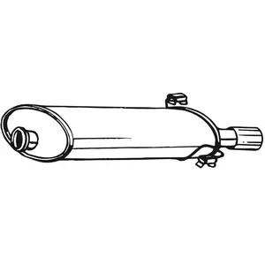 Comparateur de prix : BOSAL Silencieux arrière pour PEUGEOT: 306 (Ref: 190-235)
