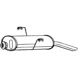 BOSAL Silencieux arrière pour PEUGEOT: 306 (Ref: 190-231) pas cher