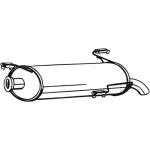 Comparateur de prix : BOSAL Silencieux arrière pour PEUGEOT: 306 (Ref: 190-219)