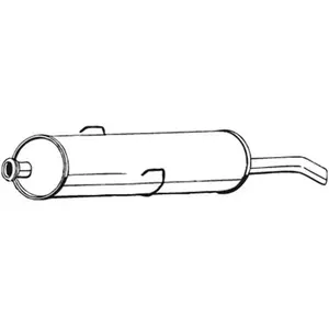 BOSAL Silencieux arrière pour PEUGEOT: J9 (Ref: 190-867) pas cher