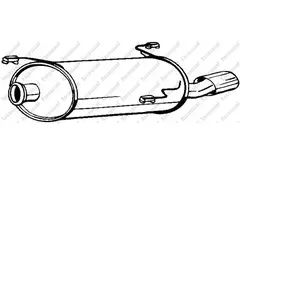 BOSAL Silencieux arrière pour PEUGEOT: 306 (Ref: 190-693) pas cher
