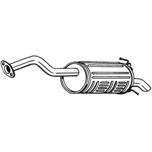 BOSAL Silencieux arrière pour HONDA: CR-V (Ref: 163-055) pas cher