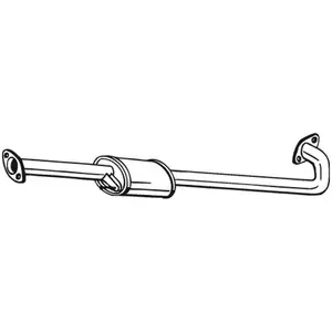 BOSAL Silencieux central pour HYUNDAI: i30 (Ref: 165-039) pas cher