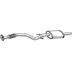 BOSAL Silencieux central pour KIA: Picanto (Ref: 169-077) pas cher