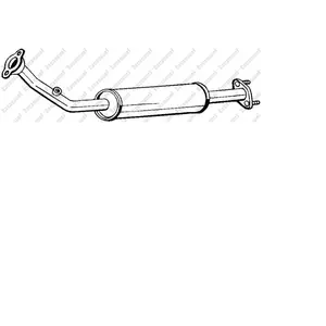 BOSAL Silencieux avant pour DAIHATSU: Terios (Ref: 142-101)