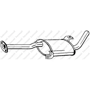 Comparateur de prix : BOSAL Silencieux central pour NISSAN: Terrano (Ref: 145-185)