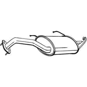 BOSAL Silencieux arrière pour NISSAN: 100NX (Ref: 145-389) pas cher
