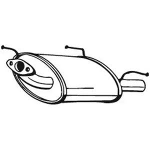 Comparateur de prix : BOSAL Silencieux arrière pour NISSAN: Almera (Ref: 145-339)