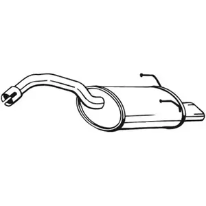 BOSAL Silencieux arrière pour FIAT: 500 (Ref: 148-177) pas cher
