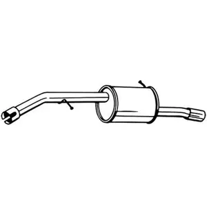 Comparateur de prix : BOSAL Silencieux arrière pour CITROËN: DS3 & DS: DS3 (Ref: 135-249)