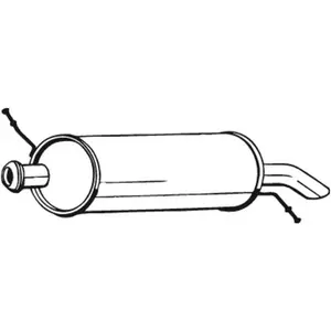 Comparateur de prix : BOSAL Silencieux arrière pour CITROËN: C5 (Ref: 135-541)