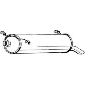 Comparateur de prix : BOSAL Silencieux arrière pour CITROËN: Xantia (Ref: 135-697)