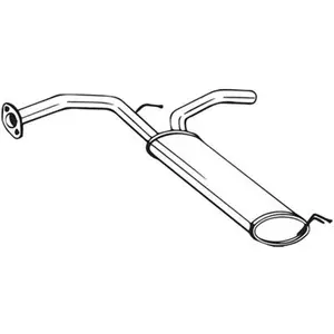 BOSAL Silencieux arrière pour PEUGEOT: 108 & TOYOTA: Aygo & CITROËN: C1 (Ref: 135-133) pas cher