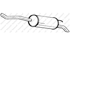 BOSAL Silencieux arrière pour CITROËN: BX (Ref: 135-495) pas cher