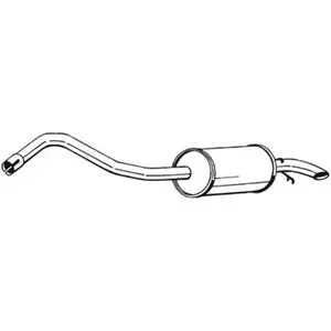 BOSAL Silencieux arrière pour FORD: Orion, Escort (Ref: 154-979) pas cher