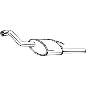BOSAL Silencieux arrière pour FORD: Focus (Ref: 154-313) pas cher