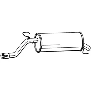 BOSAL Silencieux arrière pour OPEL: Corsa (Ref: 185-689) pas cher