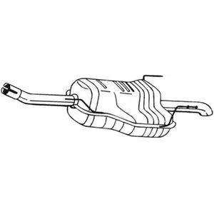 BOSAL Silencieux arrière pour OPEL: Astra (Ref: 185-679) pas cher
