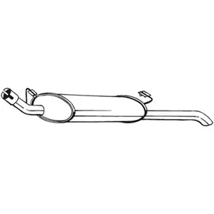 Comparateur de prix : BOSAL Silencieux arrière pour OPEL: Vectra (Ref: 185-135)