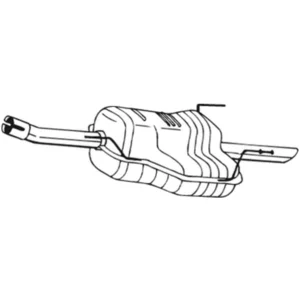 Comparateur de prix : BOSAL Silencieux arrière pour OPEL: Astra (Ref: 185-481)