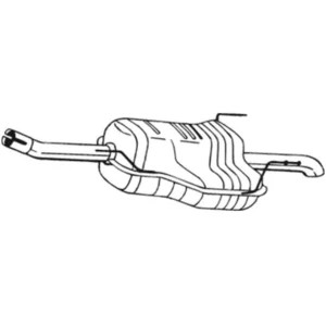 BOSAL Silencieux arrière pour OPEL: Zafira (Ref: 185-479) pas cher