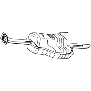 Comparateur de prix : BOSAL Silencieux arrière pour OPEL: Astra (Ref: 185-441)