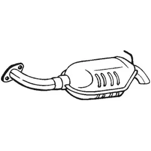 Comparateur de prix : Bosal Silencieux arrière, arrière gauche PRIX CANON, par ex. pour Mazda