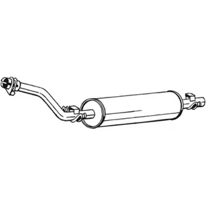BOSAL Silencieux arrière pour MERCEDES-BENZ: 8 (Ref: 175-019) pas cher