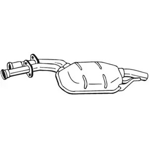 Comparateur de prix : Silencieux Central Bosal 175-005