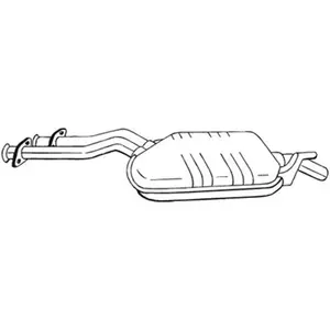 Comparateur de prix : Silencieux Central Bosal 175-191