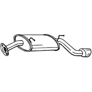 Comparateur de prix : Bosal Silencieux arrière, arrière droite PRIX CANON, par ex. pour Chevrolet