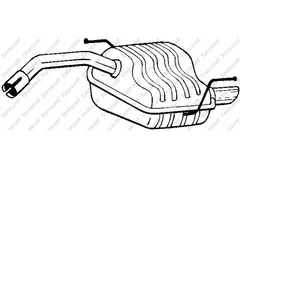 Comparateur de prix : BOSAL Silencieux arrière pour ALFA ROMEO: 147 (Ref: 100-169)