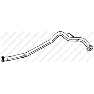 Tuyau d'échappement 890-871 Bosal 890871 pas cher