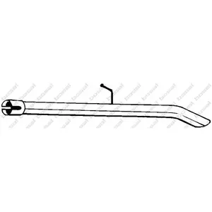 Tuyau d'échappement BOSAL 850-067 pas cher
