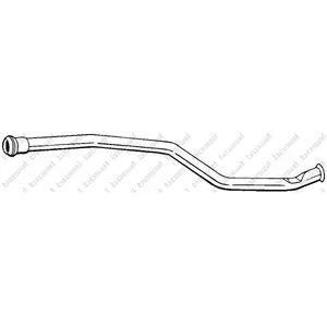 Comparateur de prix : BOSAL Tuyau d'échappement pour CITROËN: Xsara (Ref: 851-151)