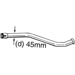 Comparateur de prix : Tube D'échappement Bosal 889-143